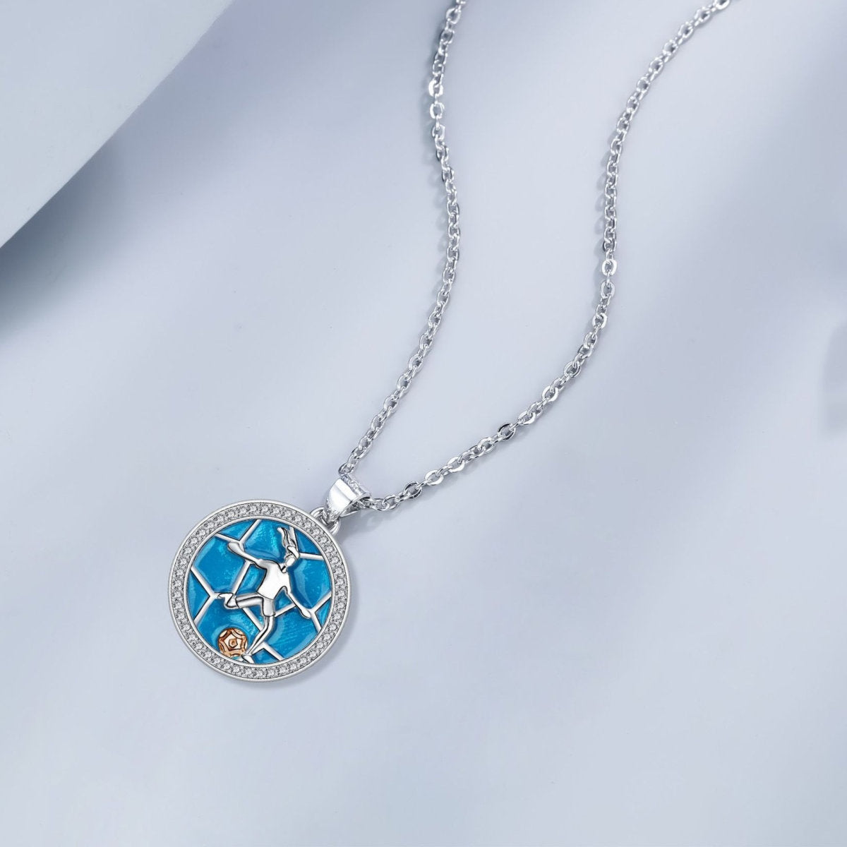 Football Necklace New Accessories Personality Design