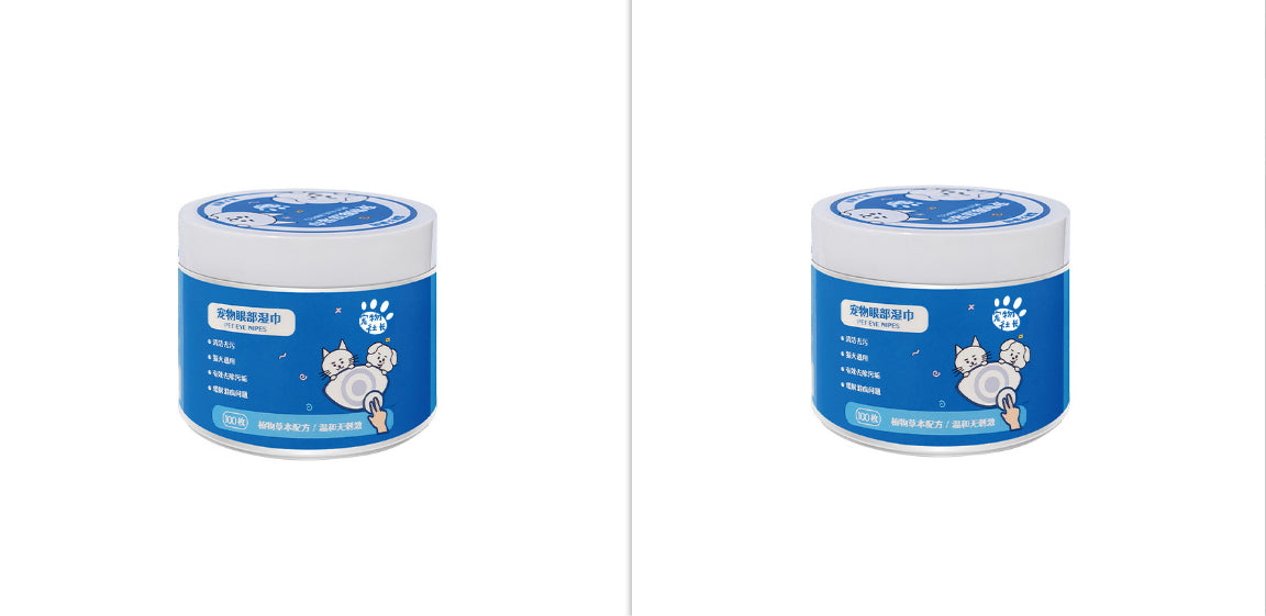 Pet Eye Wipes For Removing Tear Stains Cleansing Wet Tissues
