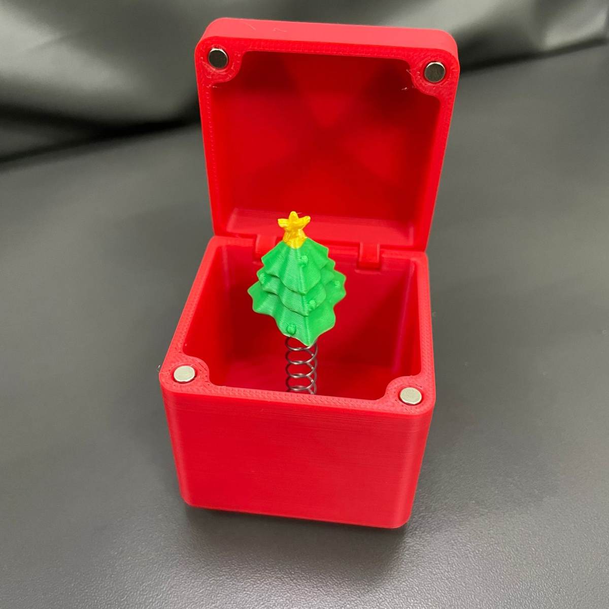 Christmas Halloween Gift Box Prank Middle Finger Surprise Gift Box Various 3D Printed Style Toys
