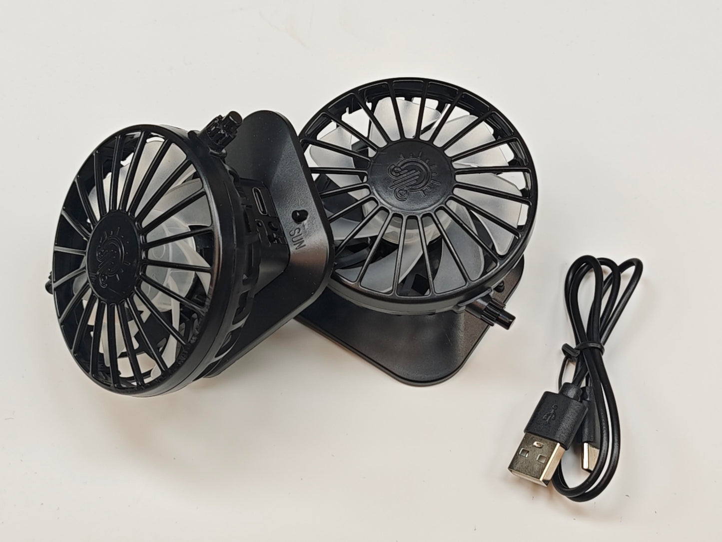 Portable Outdoor Sun Hat With Built-in Cooling Fan Wearable Design, Ideal For Outdoor Activities