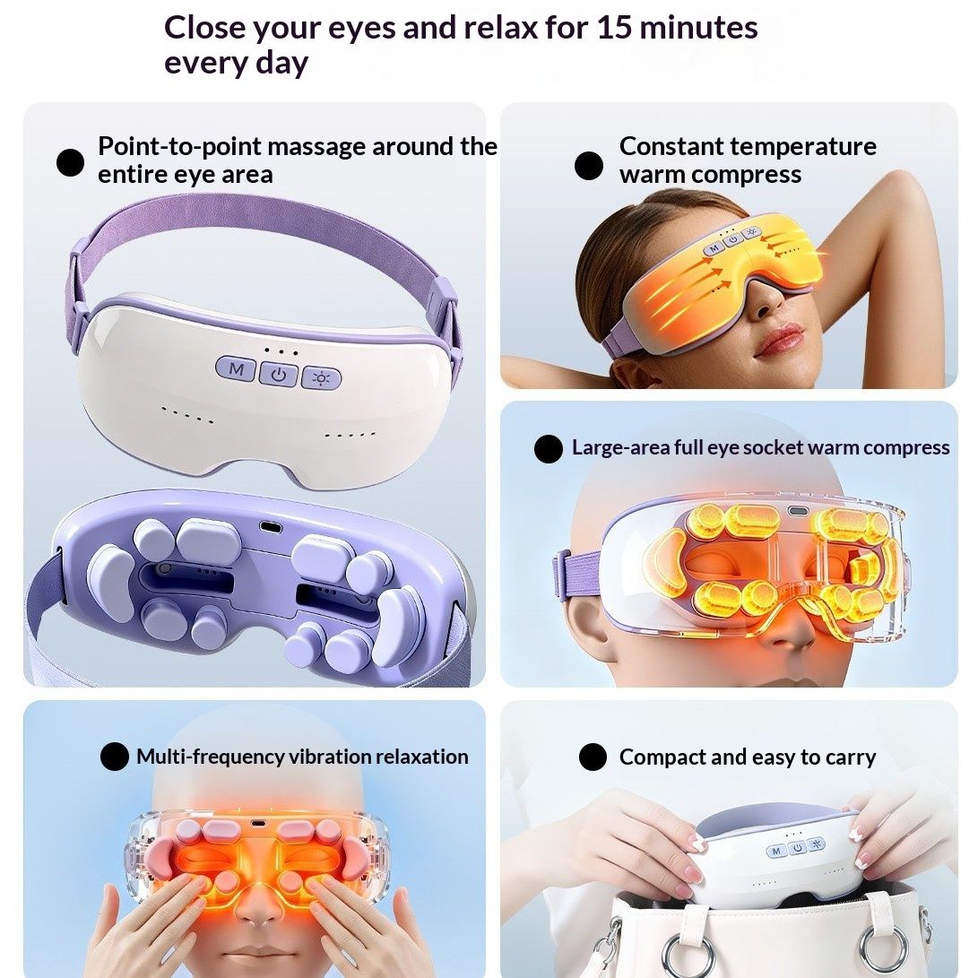 Eye Massager Smart Charging One-touch Vibration
