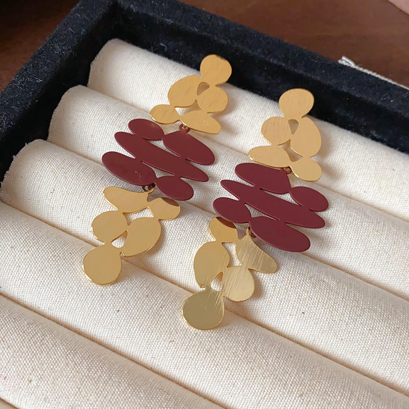 925 Silver Needle Flower Stud Earrings Women Vintage Floral Earrings Fashion Jewelry Gift