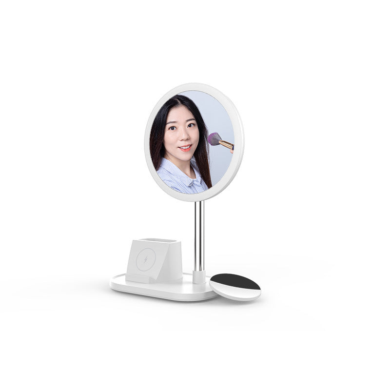LED Makeup Mirror With Lighting And Wireless Charging