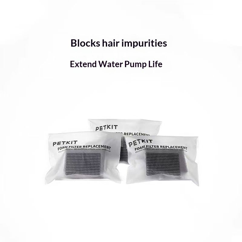 Pet Smart Water Fountain  6-Piece Pack Of Sponge Filter Cotton