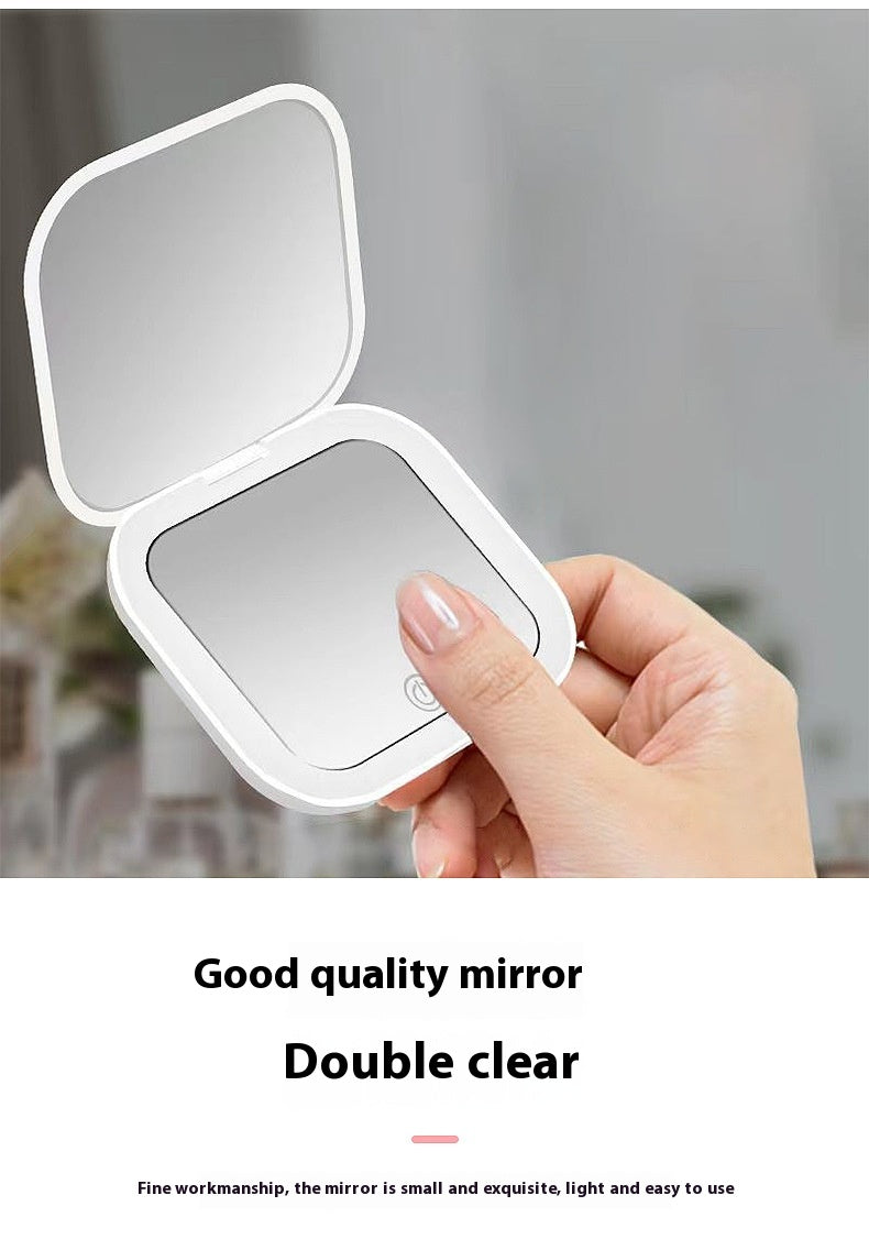 Handheld Folding Beauty Makeup Mirror