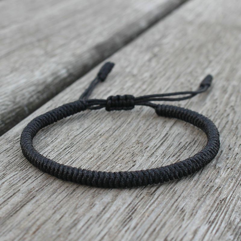 Best Seller In Europe And America Handmade Woven Jin Gang Knot Red Rope Bracelet