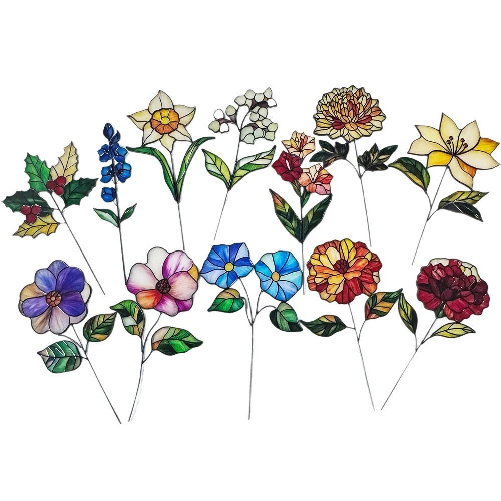 Handmade Colorful Home Potted Plant Ornaments