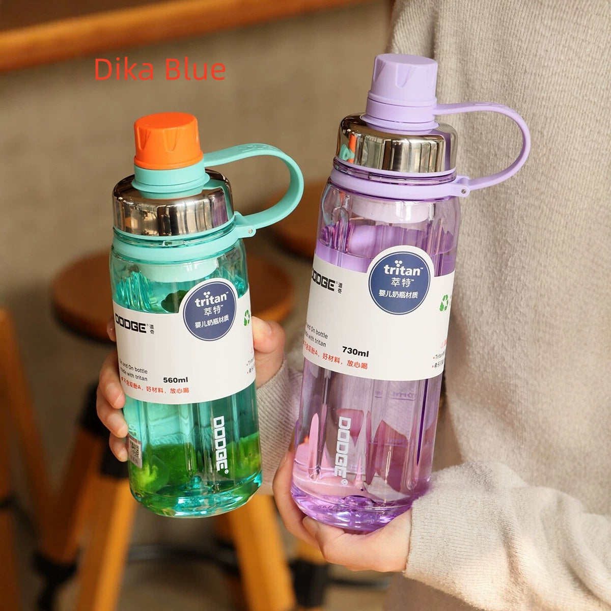 Large-Capacity Sports Water Bottle For Outdoor Fitness