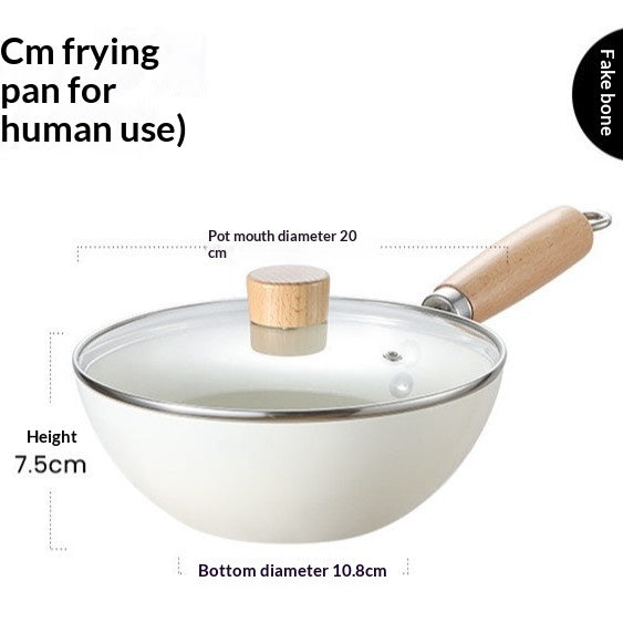 Single-serving Japanese-style Mini Non-coated Frying Pan For Home Use