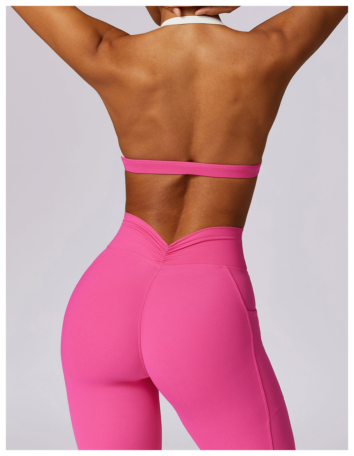 Halter Shockproof Beauty Back Yoga Bra
