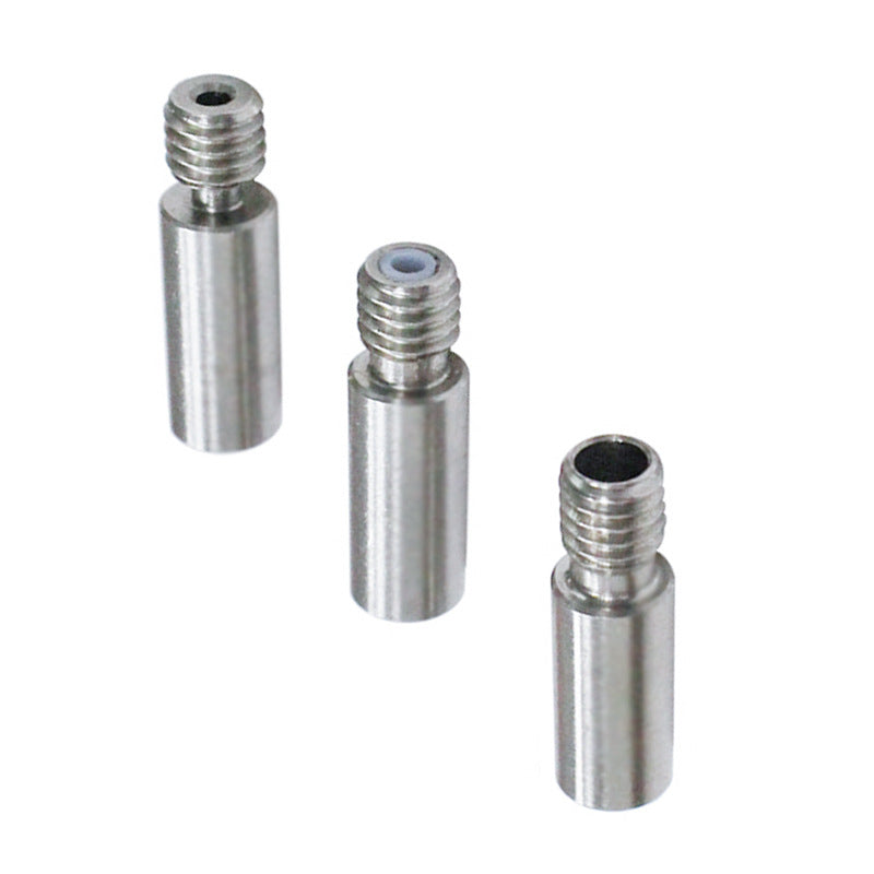 Single Head Double Color Throat DIY Stainless Steel Tube Feeding