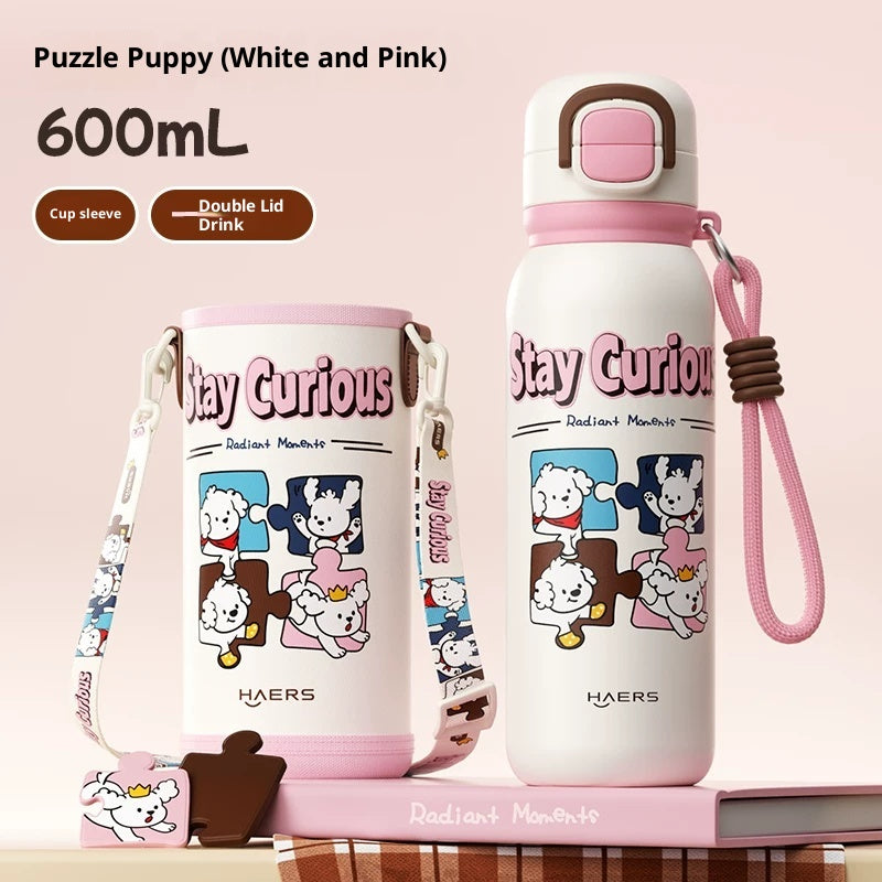 Childrens Insulated Portable Water BottleNew-style Gift For Boys