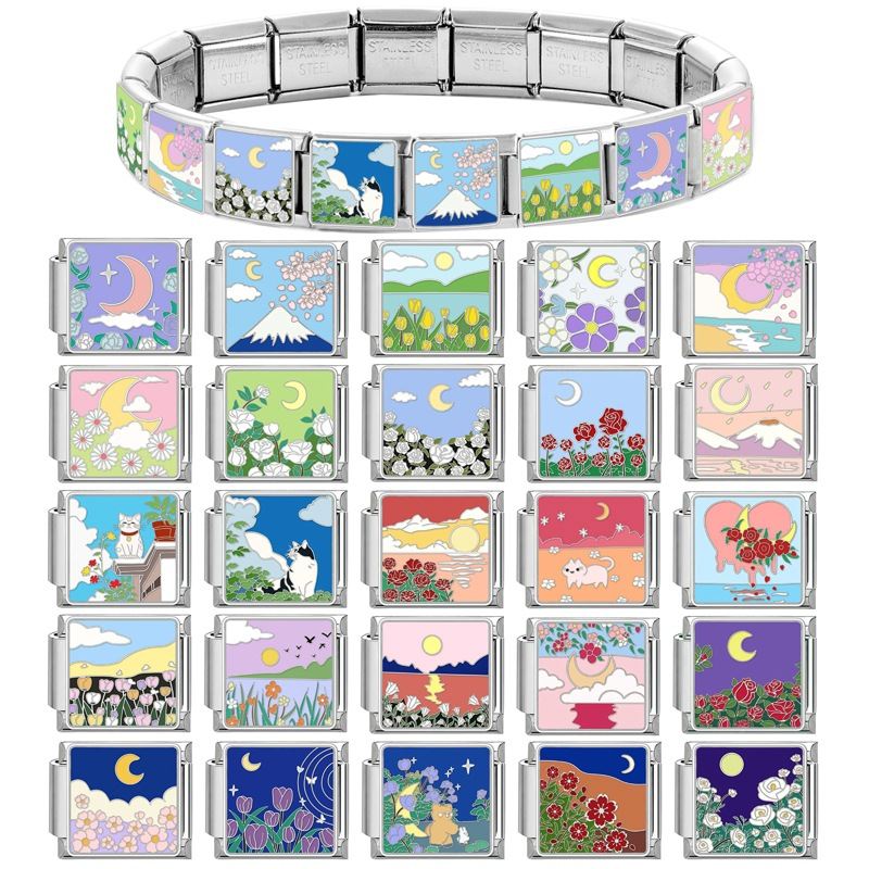 Spring Series Module DIY Ornament Personality Handmade Bracelet Accessories