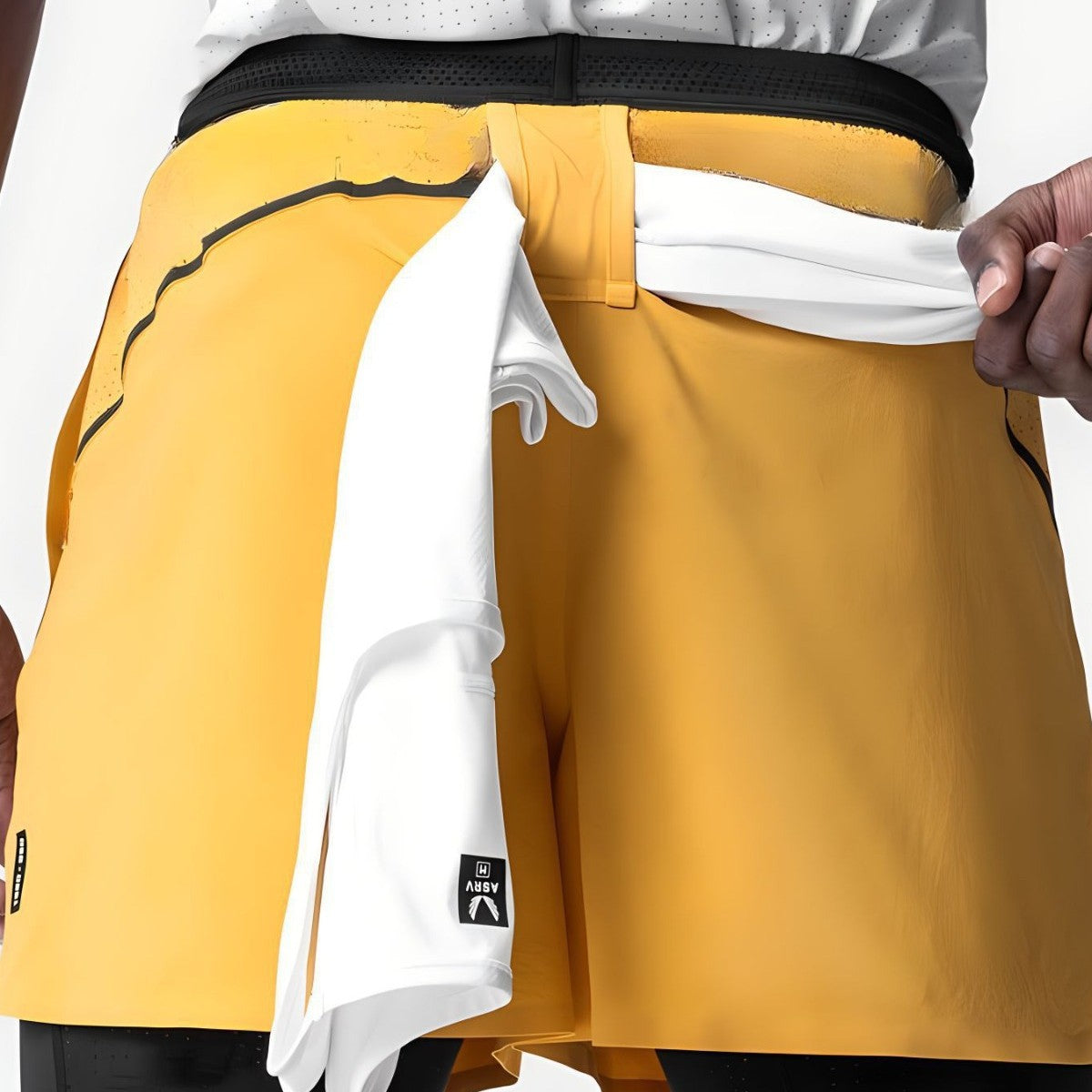 Mens Quick-Drying Breathable Sports And Fitness Shorts