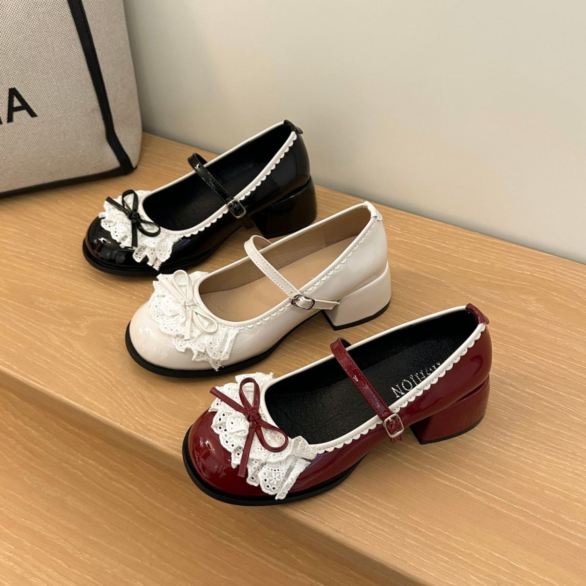 French Retro Shallow Mouth Mary Jane Shoes For Women In Spring And Summer 2025, New Style With Skirt, Gentle Ballet Shoes, Small Leather Shoes