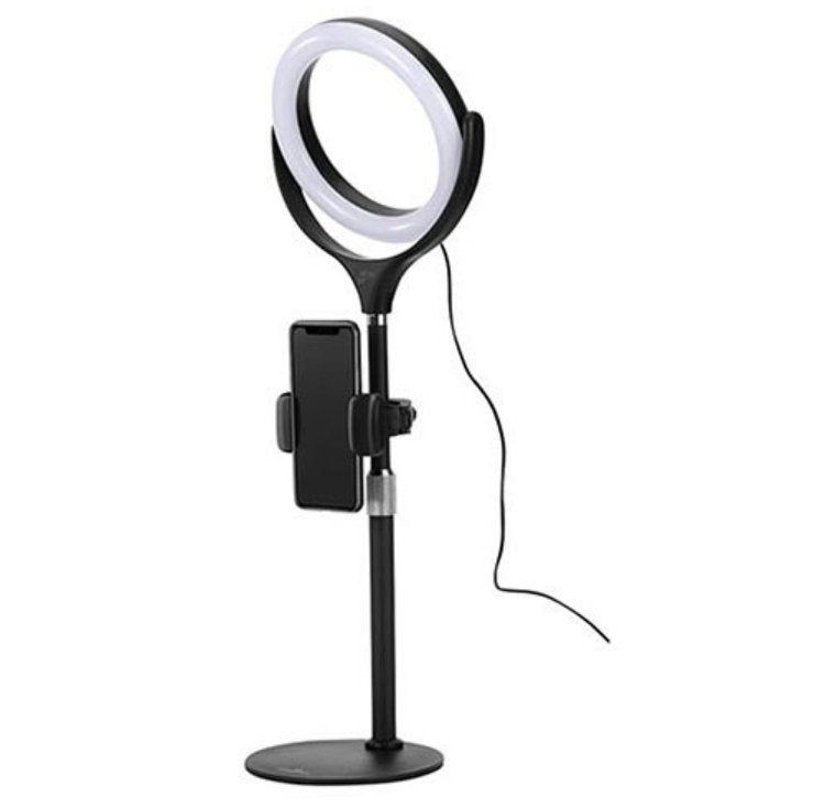 8 LED Ring Light Dimmable Lighting Kit Phone Selfie 40cm Tripod Makeup Live Lamp