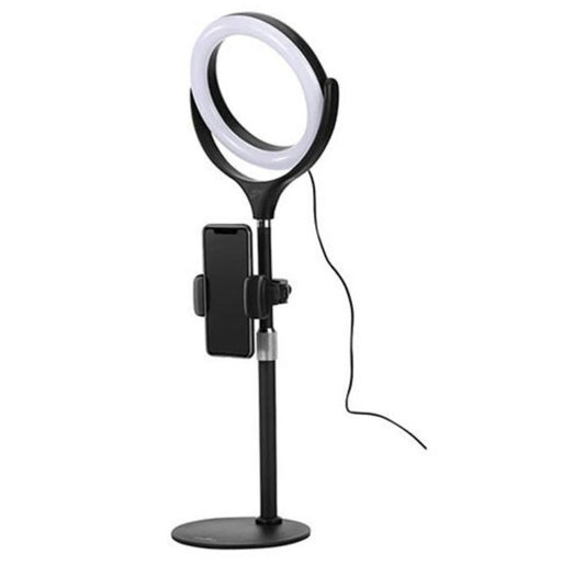 8 LED Ring Light Dimmable Lighting Kit Phone Selfie 40cm Tripod Makeup Live Lamp