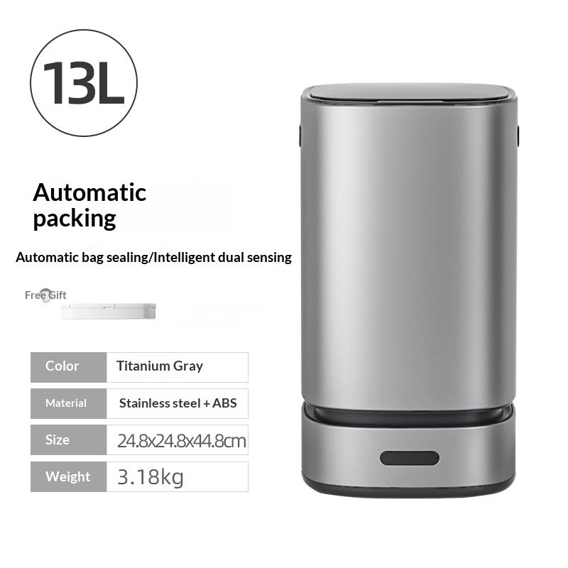 Fully Automatic Smart Sensor Trash Can For Home Use