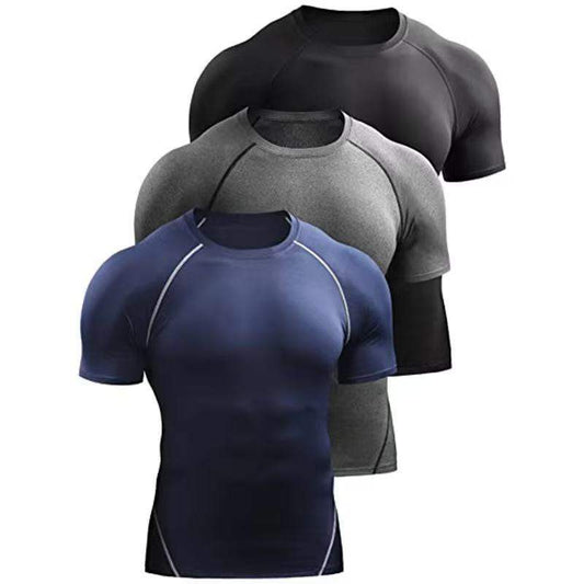 Sports Breathable Sweat-wicking Quick-drying Slim-fit T-shirt For Fitness
