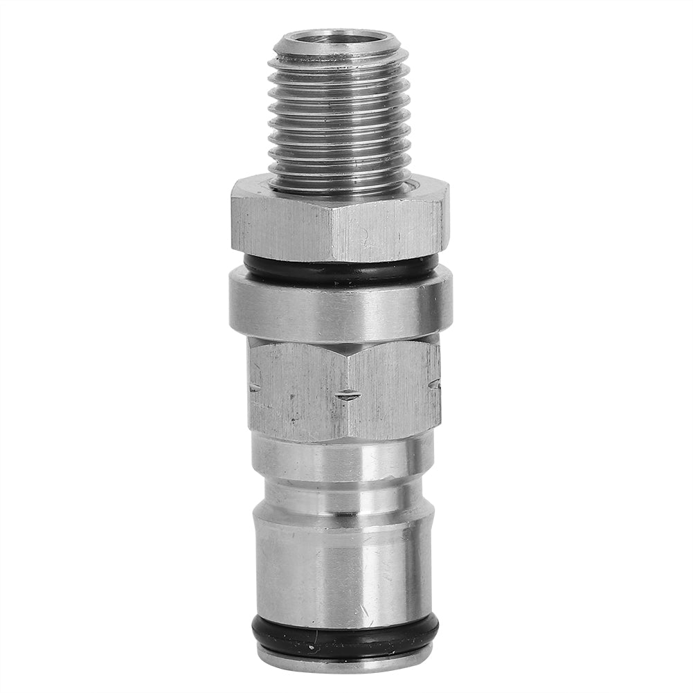 304 Stainless Steel Beer Keg Ball Lock Adapter Post Pressure Relief Valve Home‑Brew Accessory(Gas )
