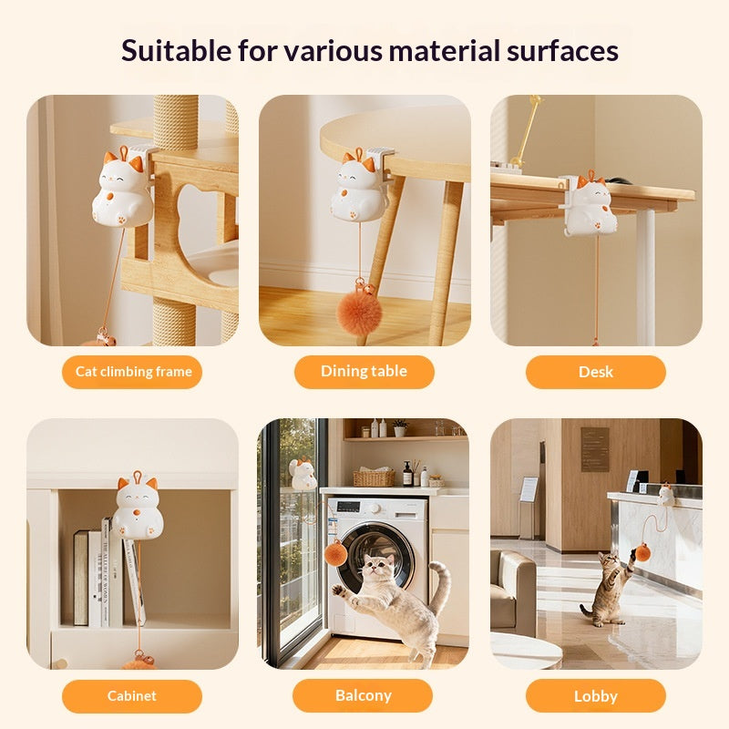 Elevating Smart Pet Cat Self-Entertainment Toy Ball