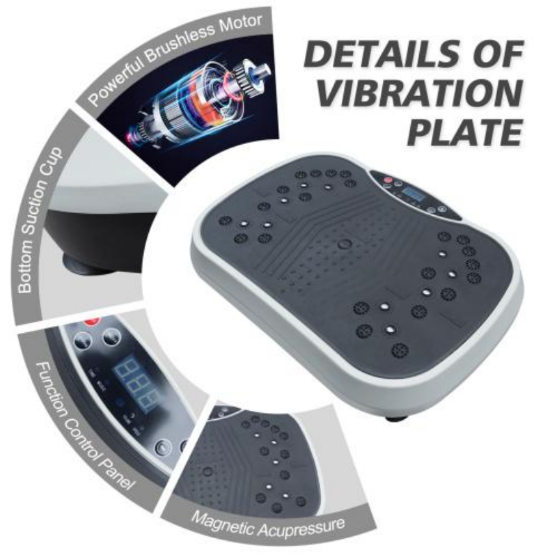 Vibrating Plate Fitness Equipment Full Body Workout Vibrating Fitness Platform Home Weight Loss And Body Shaping Training Equipment