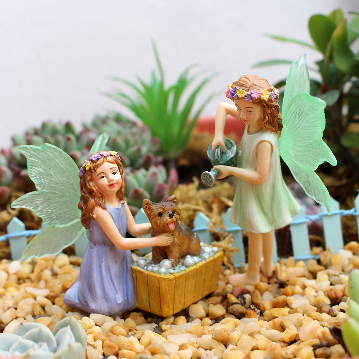 Garden Ornaments Landscape Design Courtyard Decoration Flower Fairy