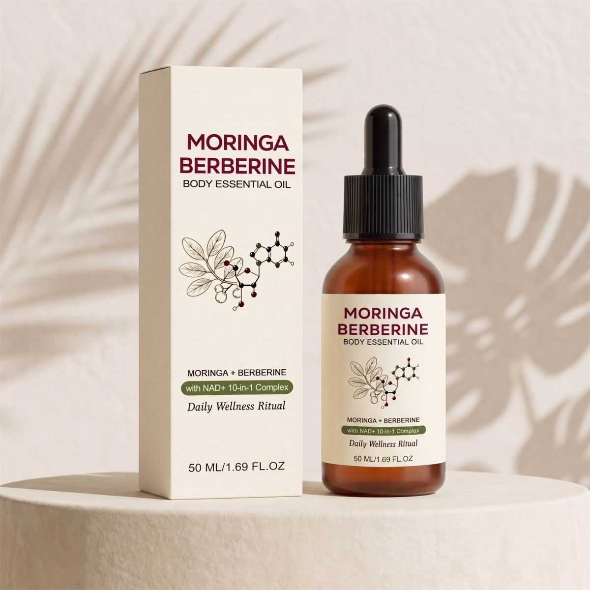 Body Moisturizing Essential Oil Lightweight Hydrating Skin Care Oil for Smooth and Nourished Skin