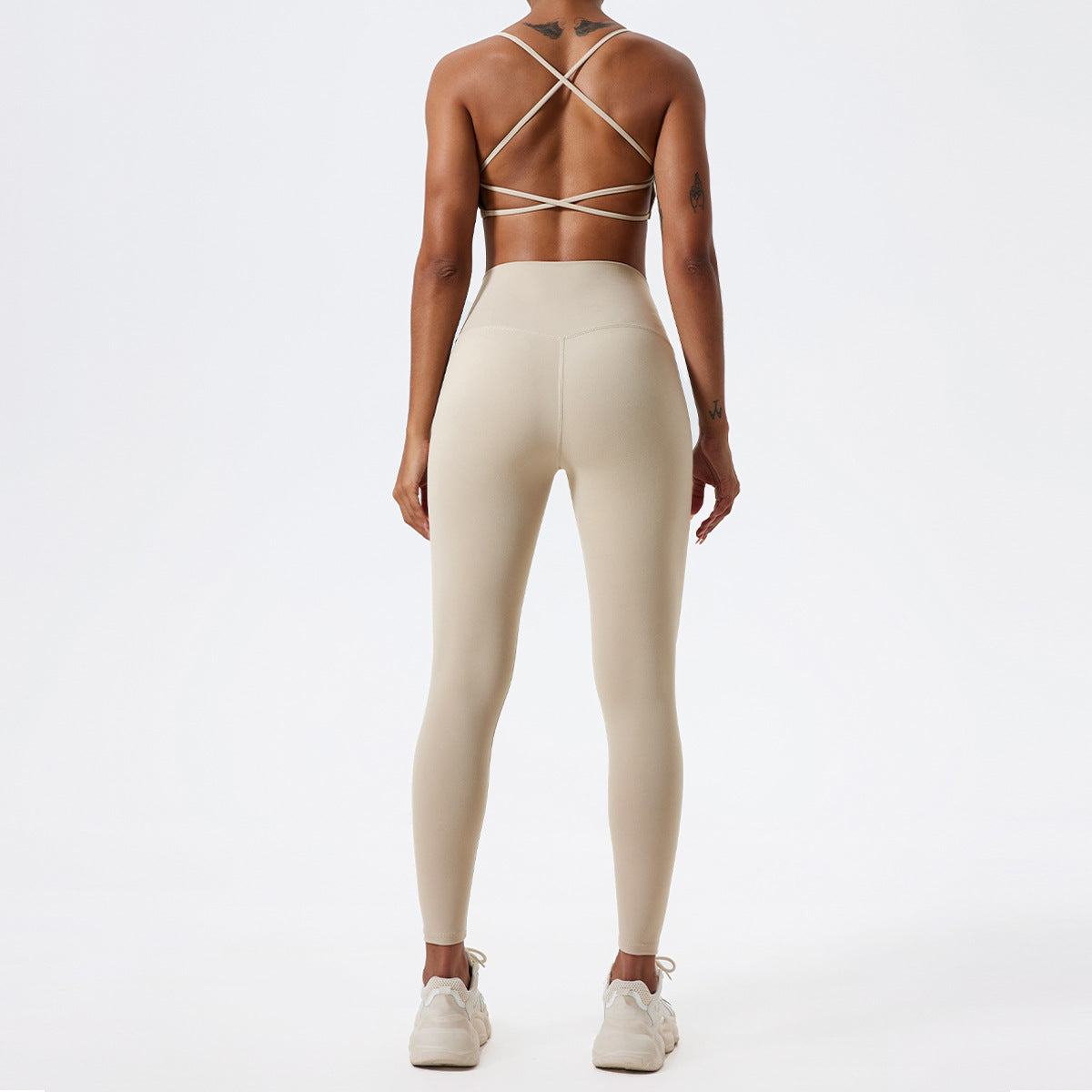 Nude Feel Yoga Suit Beauty Back Breathable Underwear Tight And Quick-drying