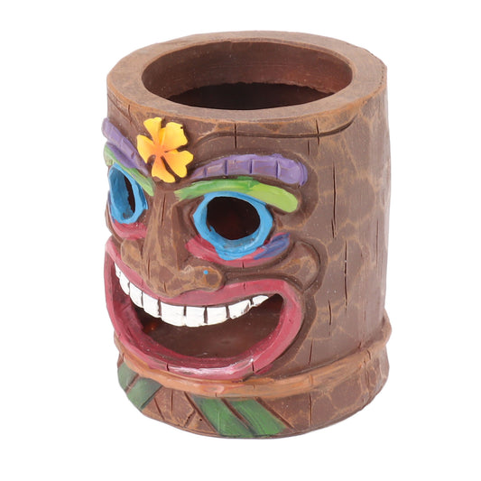Grimace Ashtray Resin Tree Face Candle Holder Pen Holder Decorative Ornament For Indoor And Outdoor Type A