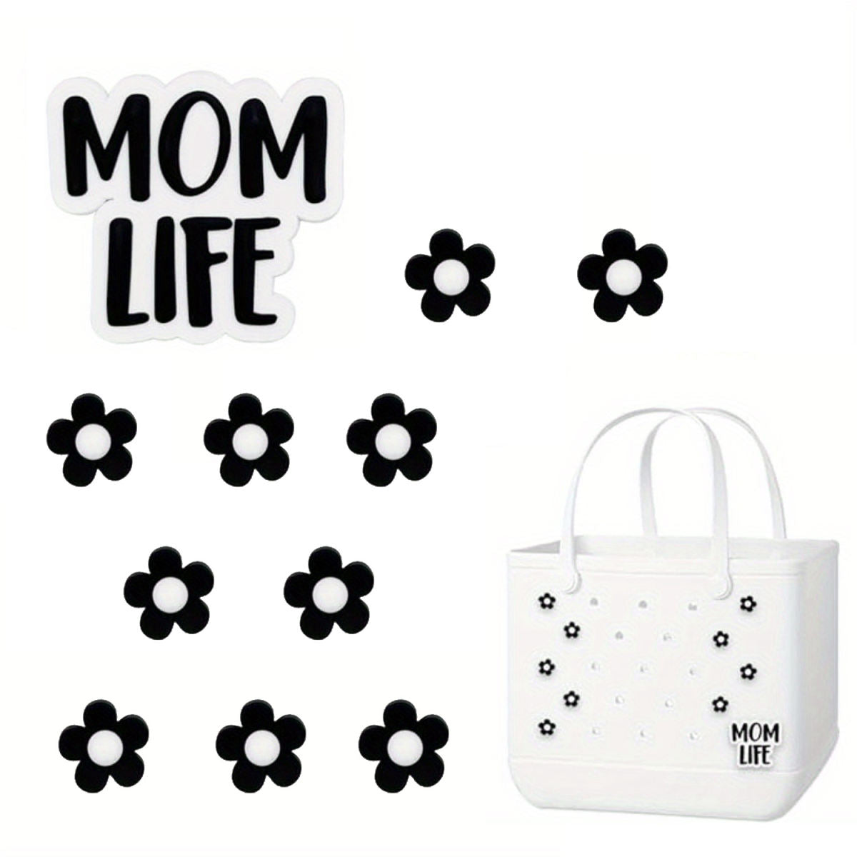 Beach Bag Accessories Hole Bag Decorative Pendant Detachable