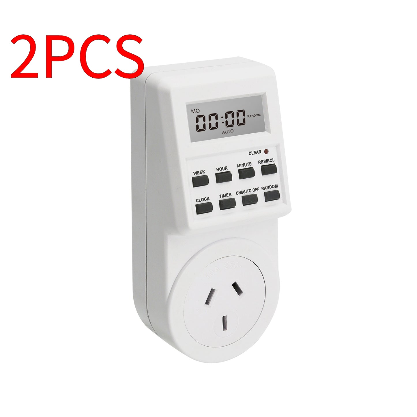 Australian-style Small Screen Timing Smart Socket