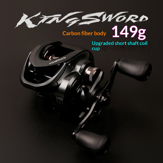 Ultra-light Carbon-fiber Main Body Long-cast Baitcasting Reel