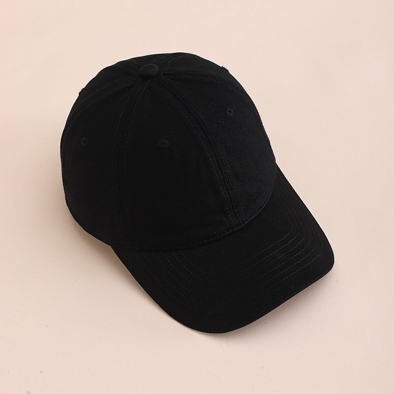 New Men's And Women's Solid-color Light Board Fashion And Simplicity Style Adjustable Baseball Cap Suitable For Outdoor Outings And Daily Commuting Outfits