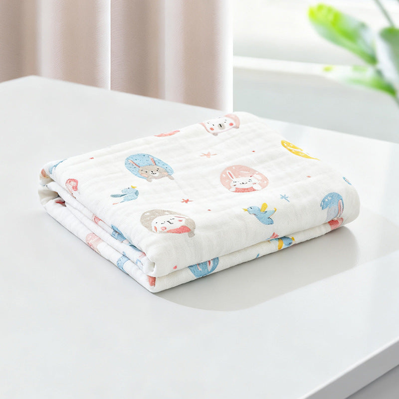 Gauze Bath Towel Class A For Babies 6 Layers For Infants