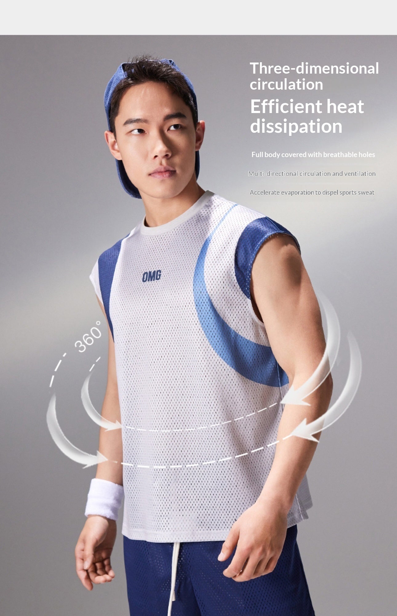 Youth Outdoor Sports Sleeveless T-Shirt