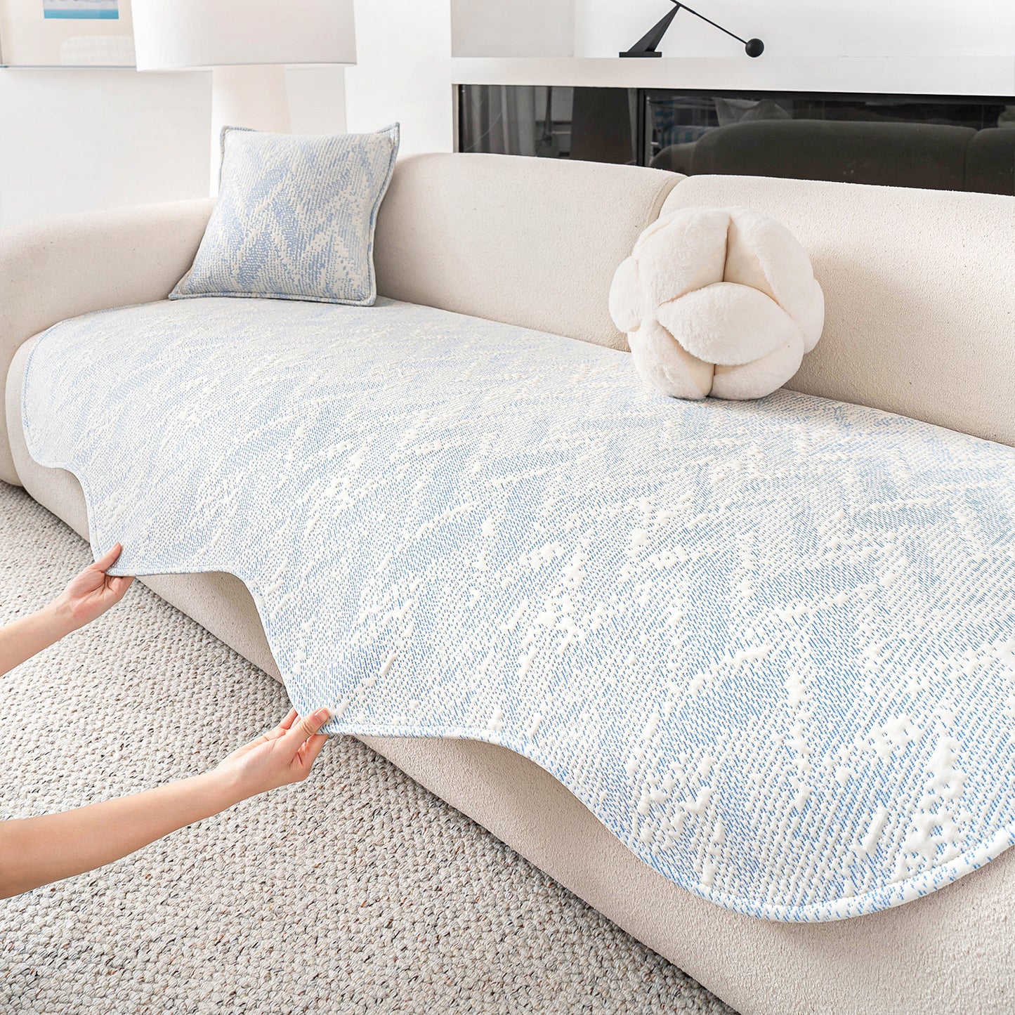 6 New-style Sofa Cushion Four-season Universal One-piece Design