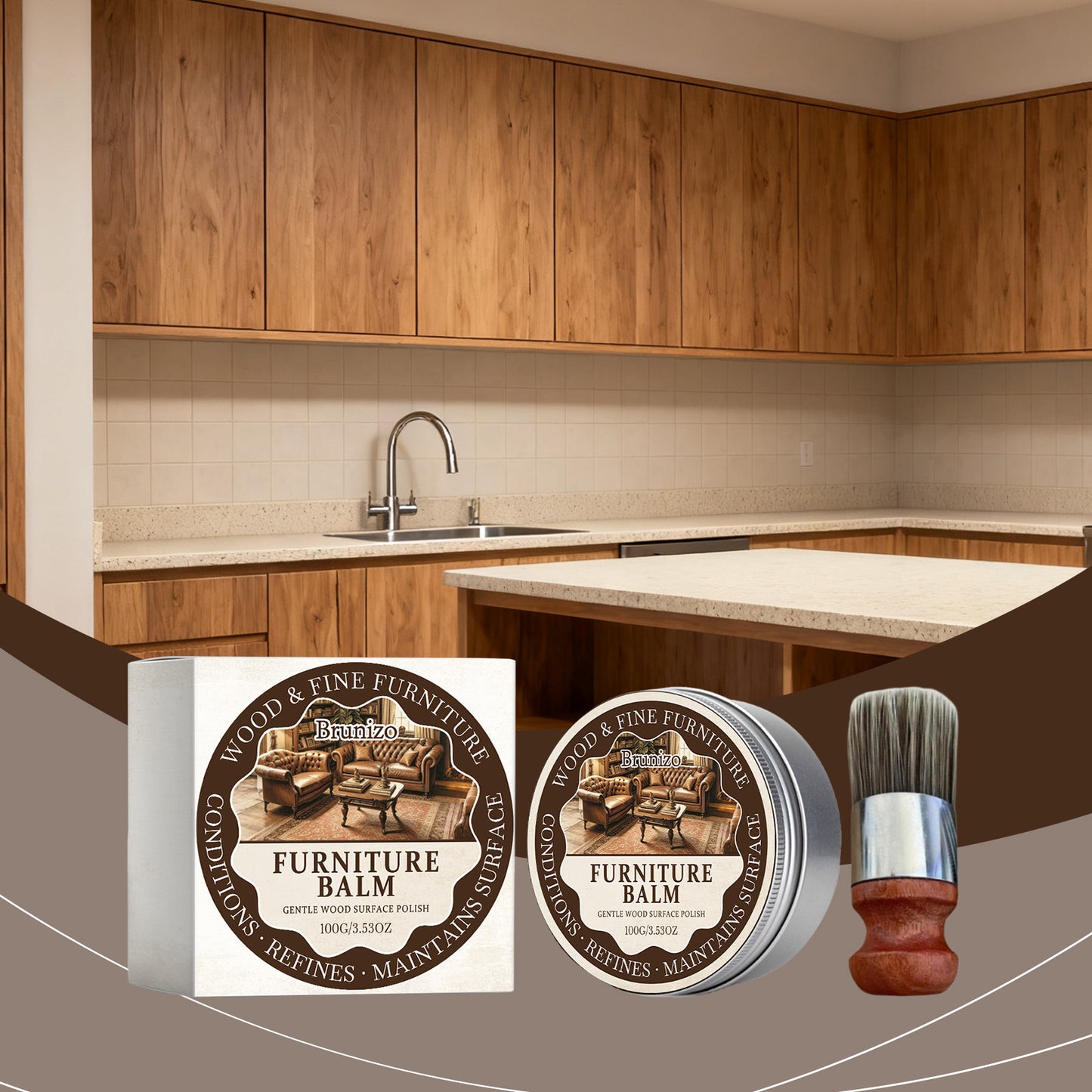 Daily Household Wooden Furniture Surface Maintenance Furniture Care Cream