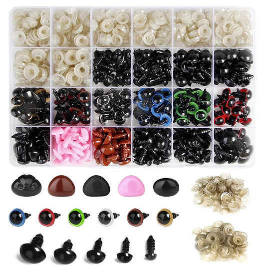 24-grid Doll Toy Accessories Plastic Case Set
