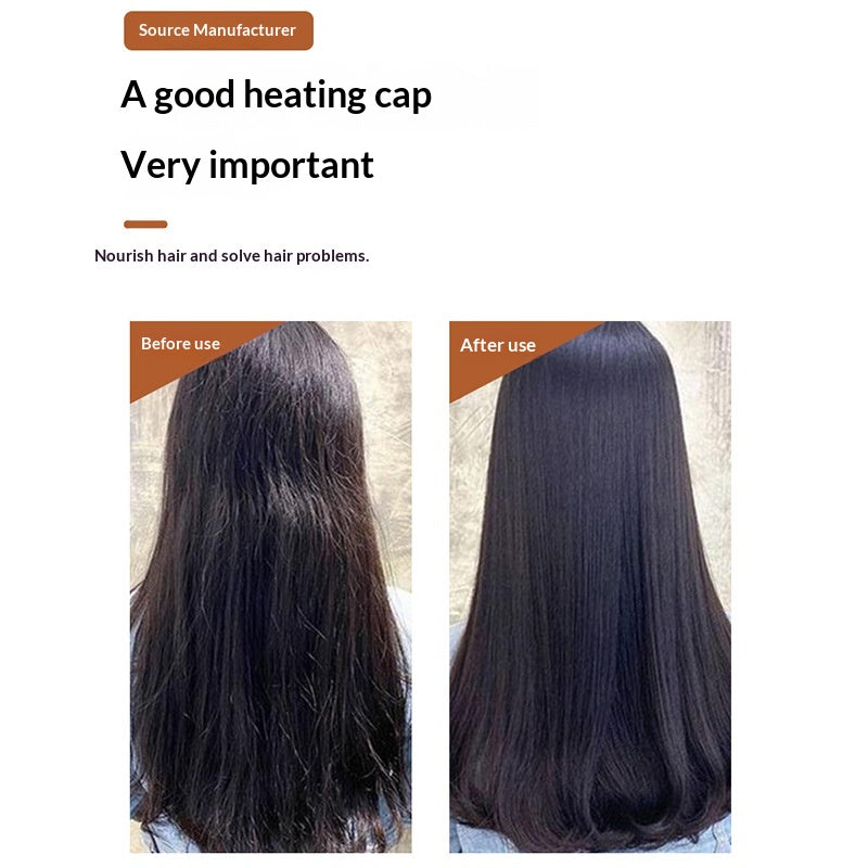 Household Heating Hair Mask Evaporation Cap