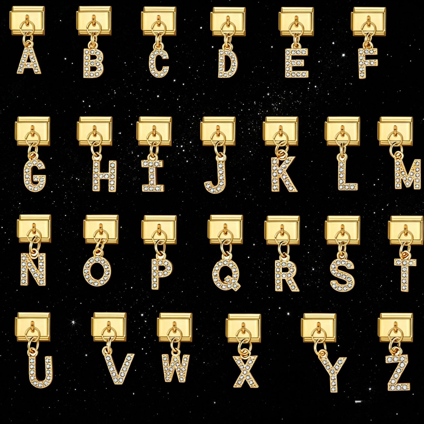 DIY Alphabet Module Bracelet Accessories Jewelry