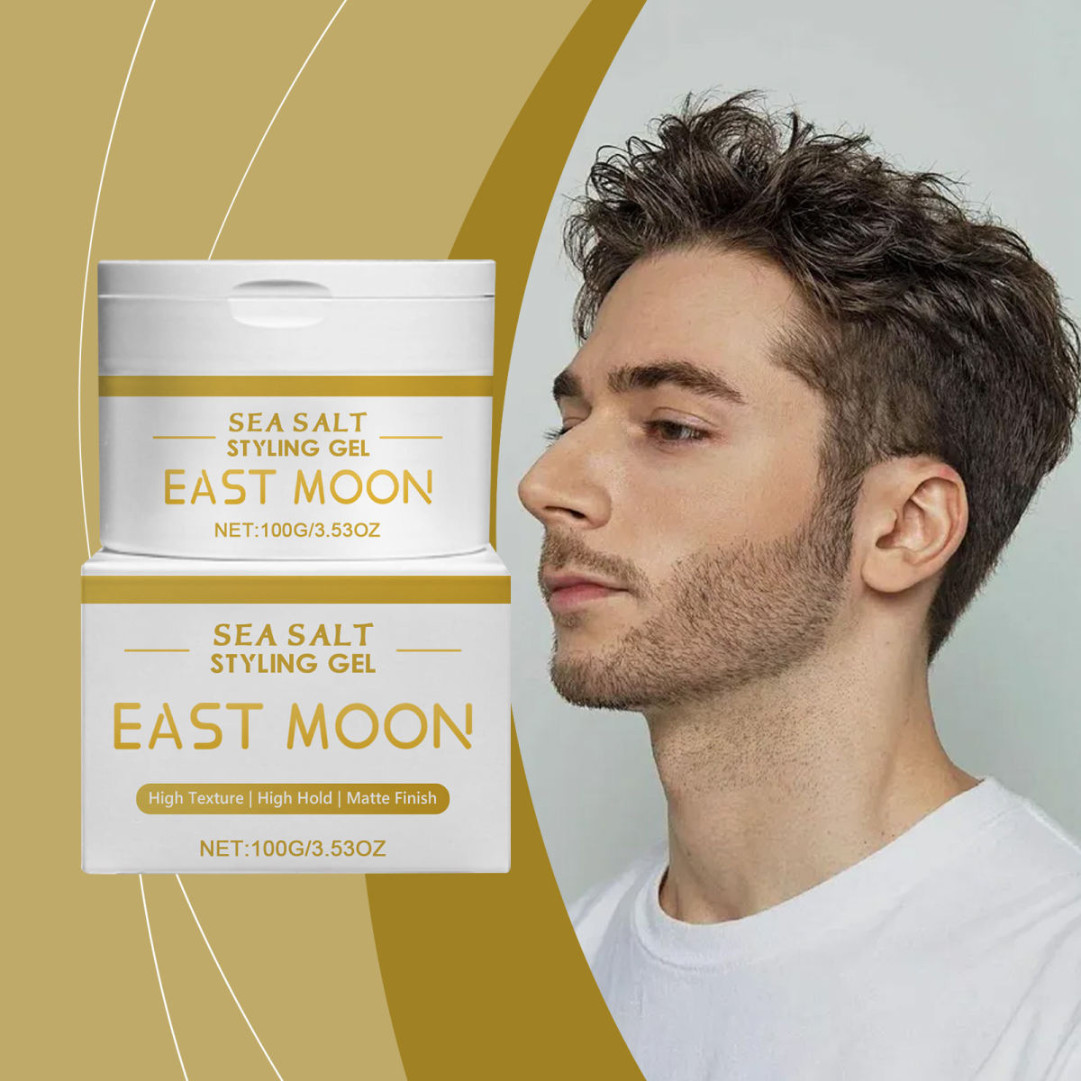 Moisturizing Gloss Natural & Fluffy Men's Styling Care
