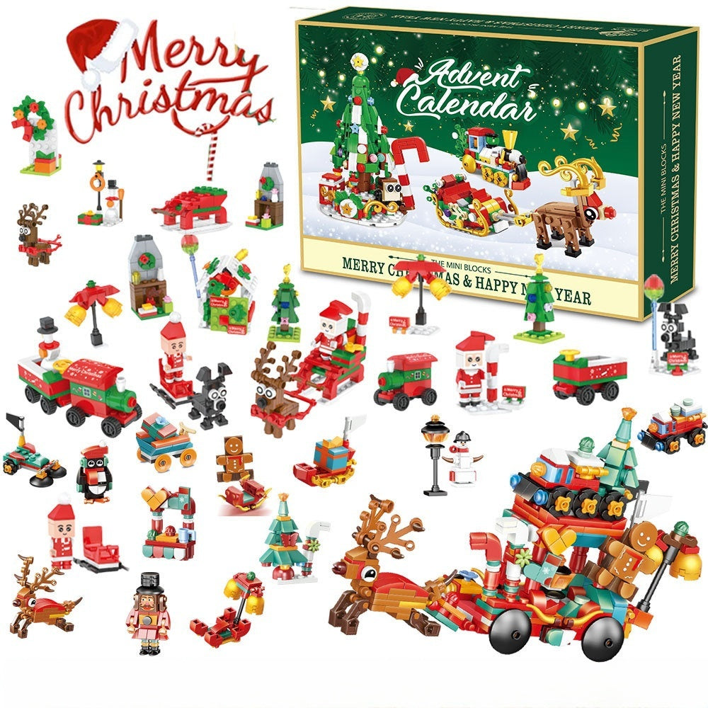 Christmas Tree Building Blocks Christmas Blind Box Christmas Gifts