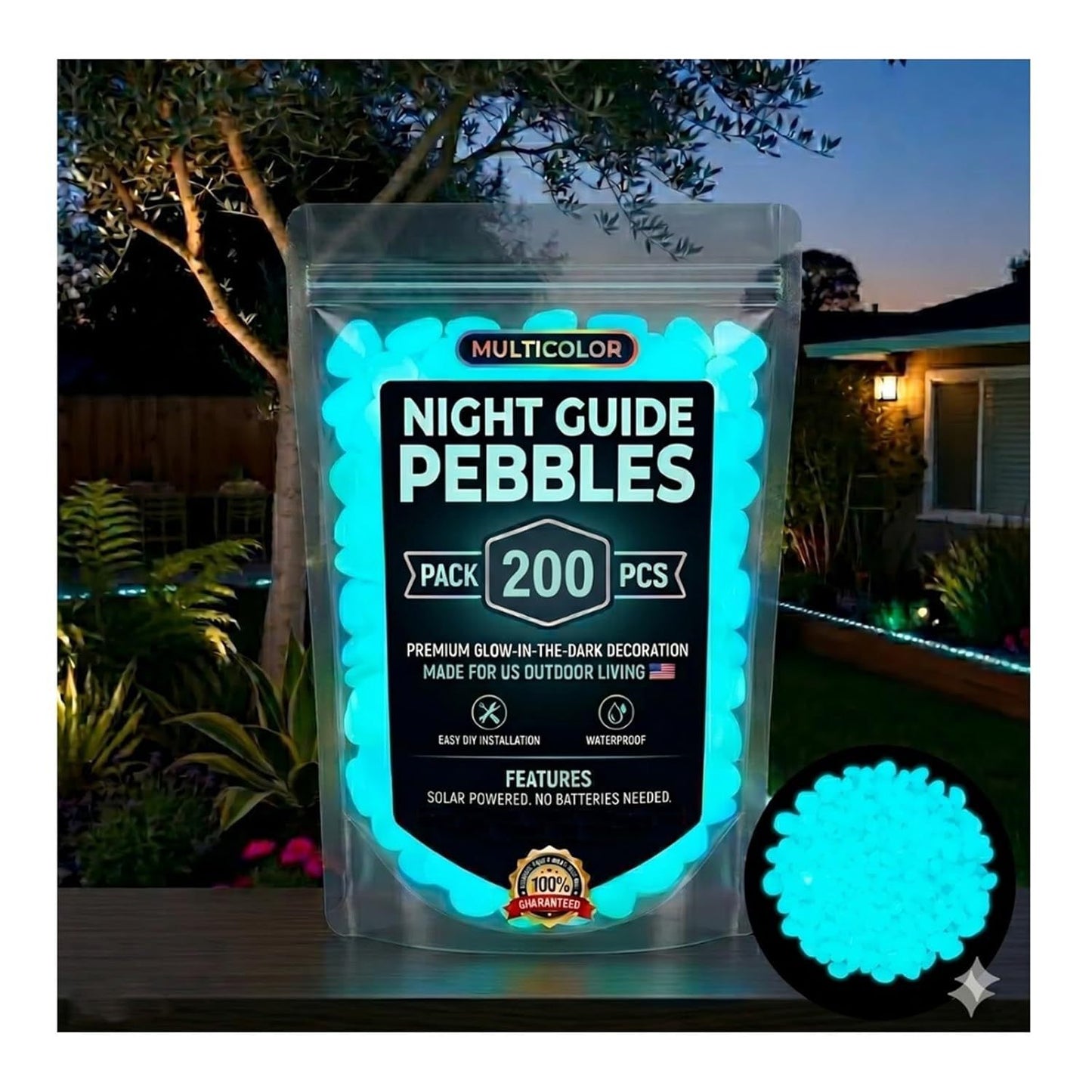 Wholesale Luminous Garden Stones For Outdoor Gardens