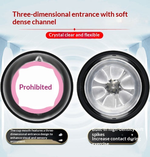 Smart Retractable Male With Automatic Sound