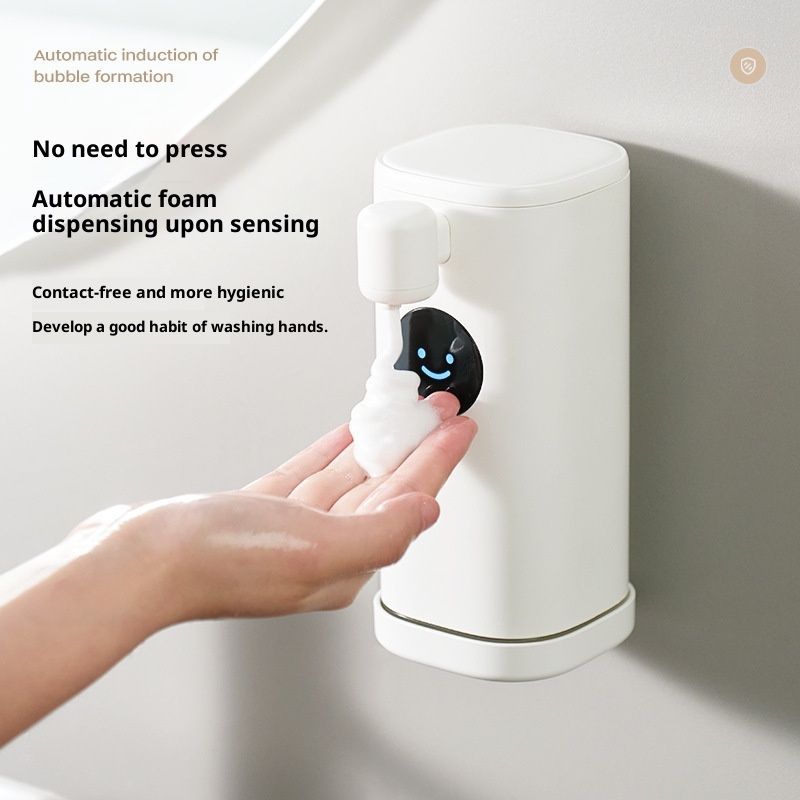 Smile Automatic Hand Washing Machine Foam Washing Mobile Phone Wall Hanging Intelligent Induction Type