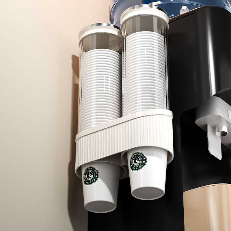 Disposable Cup Dispenser, Wall-mounted Water Dispenser, High-end Paper Cup Holder, Water Cup Storage, Bar Counter Shelf