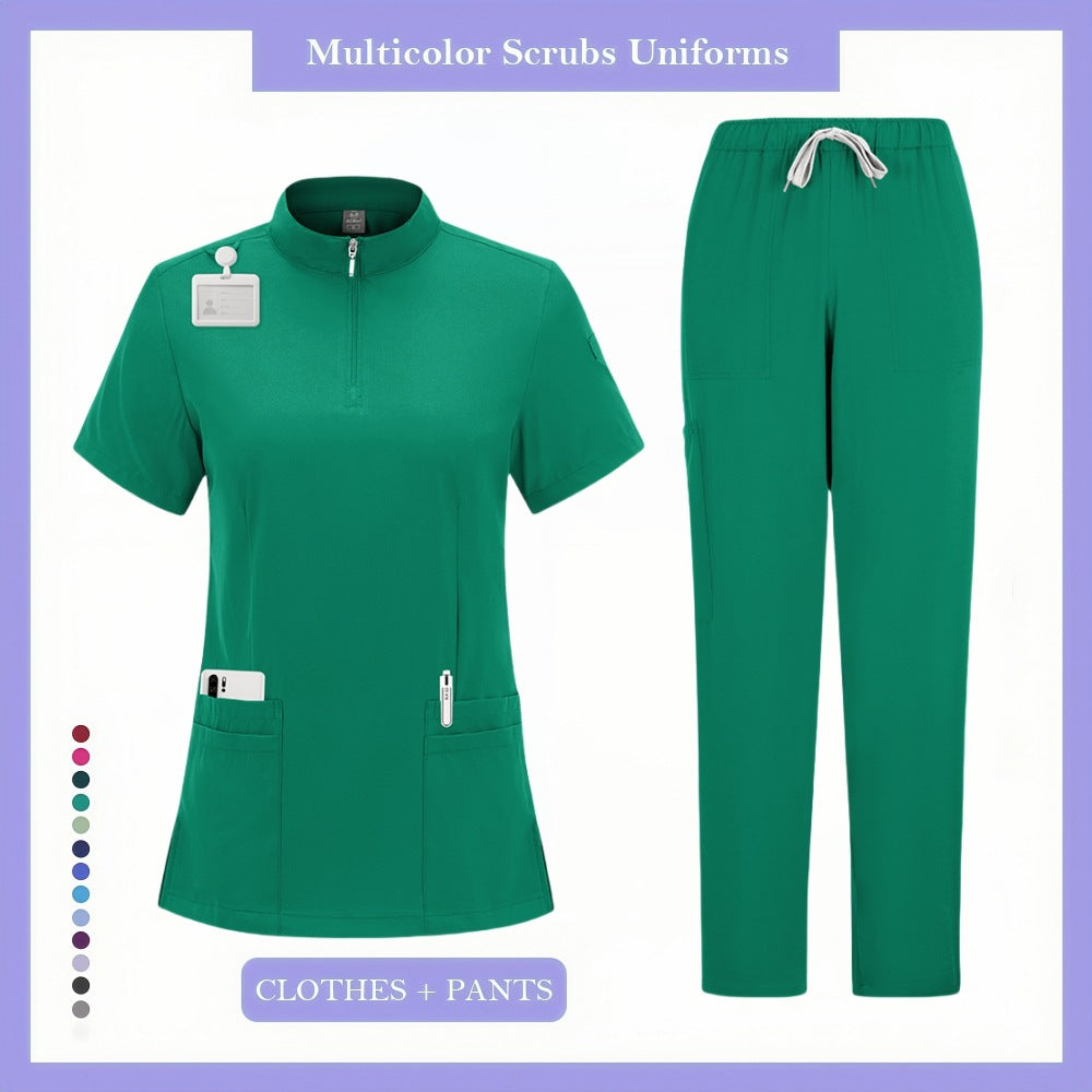 Surgical Scrub Hand-washing Gown Dental Clinic Uniform Beauty Salon Workwear