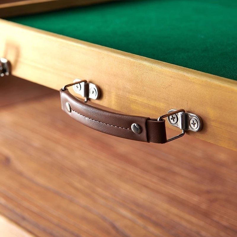 Portable Folding Mahjong Table Set For Outdoor Travel