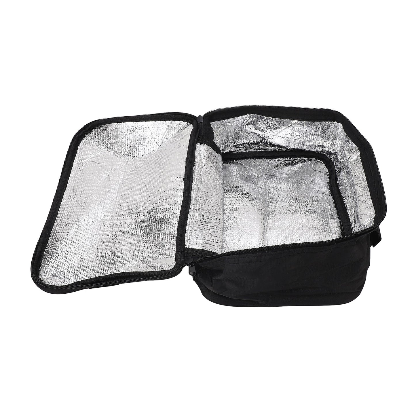 Portable Mini Car Microwave 12V Electric Oven Fast Heating Picnic Box For Travel Camping Food Cooking Black